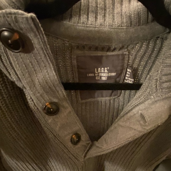 H&M Shawl Collar Knit Sweater - Picture 2 of 2